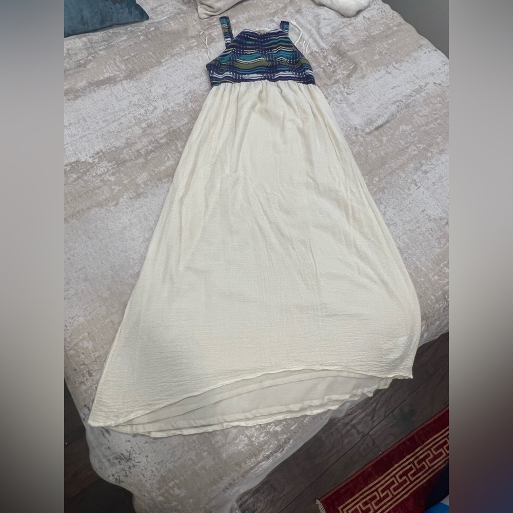 Roxy Striped Bodice Maxi Dress – Size Small